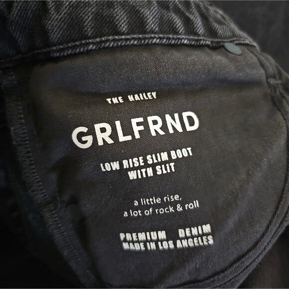 NWOT GRLFRND "Hailey" jeans in Sunset Strip - Picture 12 of 12